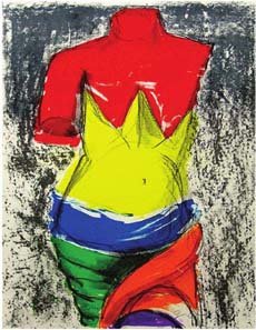 Jim Dine Venus Di Milo Pencil Signed & Numbered: ARTIST - Jim Dine TITLE - Bather
