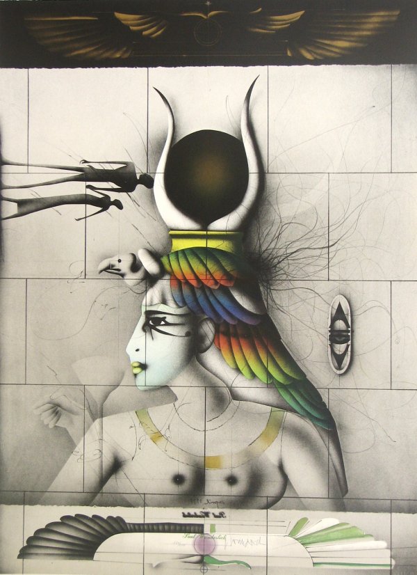 Paul Wunderlich Lithograph Pencil Signed & Number: ARTIST - Paul Wunderlich TITLE - From the Metropolitan Opera Suite