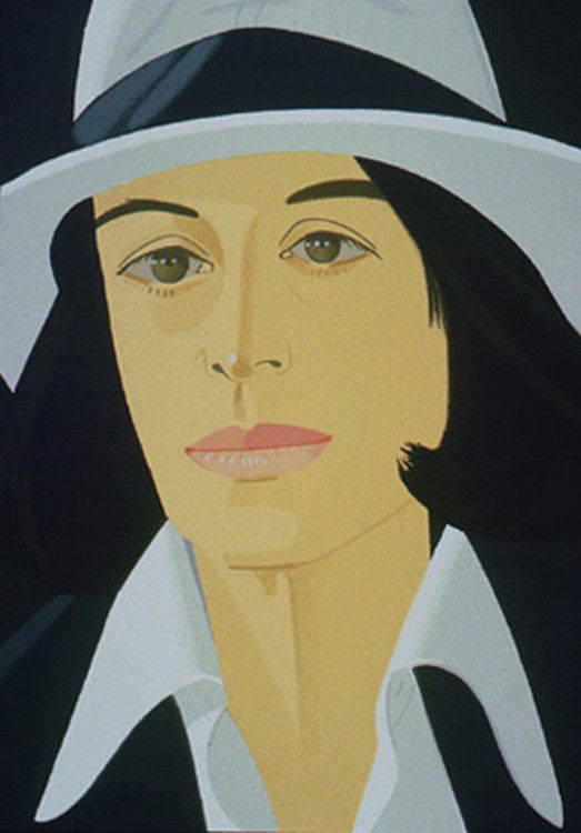 Alex Katz Silkscreen Pencil Signed & Numbered: ARTIST - Alex Katz TITLE - White Hat