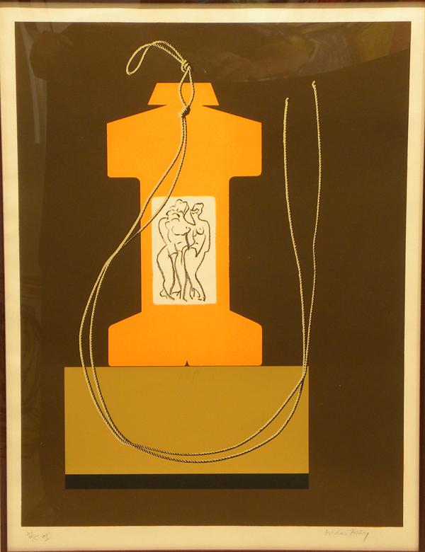 Man Ray Lithograph Pencil Signed & Numbered: ARTIST - Man Ray TITLE - Untitled