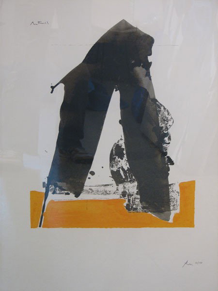 Robert Motherwell Pencil Signed & Numbered: ARTIST - Robert Motherwell TITLE - Basque #51 DATE - 1970- 1971