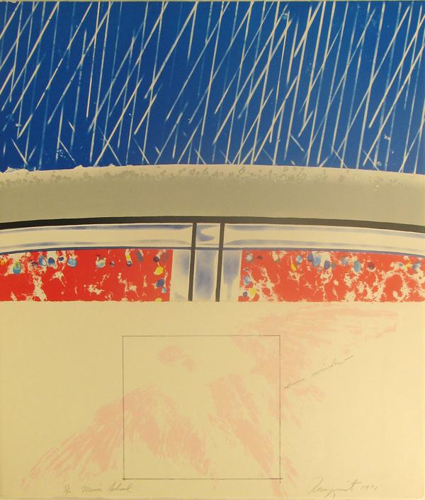James Rosenquist Lithograph Pencil Signed & Numbe: ARTIST - James Rosenquist TITLE - Music School (for Peter Schjeldahl) <