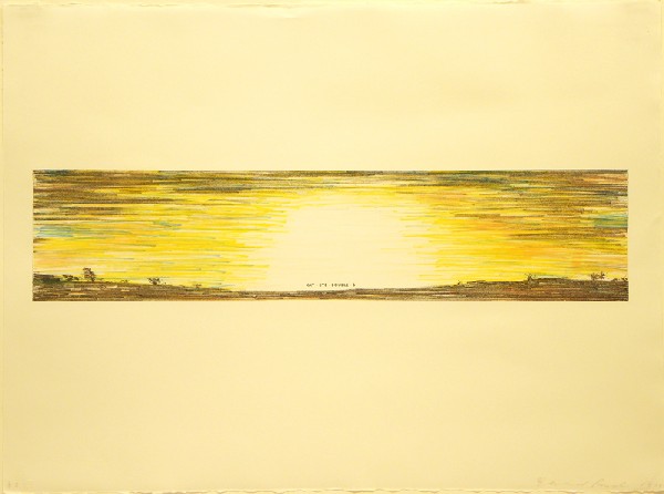 Edward Ruscha Lithograph Signed & Numbered: ARTIST - Edward Ruscha TITLE - Kay Eye Double S DATE - 1978 MEDIUM - Litho