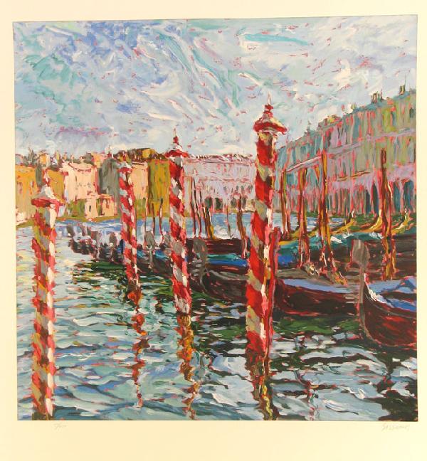 Marco Sassone Pencil Signed & Numbered: ARTIST - Mark Sassone TITLE - Bricole Rosse