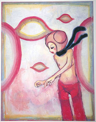 Aya Takano Lithograph Pencil Signed & Numbered: ARTIST - Aya Takano TITLE - Capricorn DATE - 2005