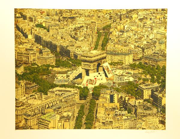 Doug Webb Lithograph Pencil Signed & Numbered: ARTIST - Doug Webb TITLE - Lost in the Shuffle