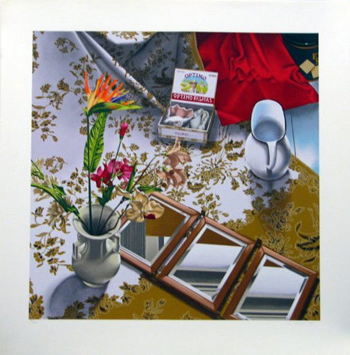 Nancy Hagin Serigraph Signed & Numbered: ARTIST - Nancy Hagin TITLE - Optimo