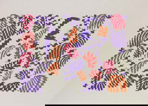 Henri Matisse Serigraph: ARTIST - Henri Matisse TITLE - Parakeet & Mermaid