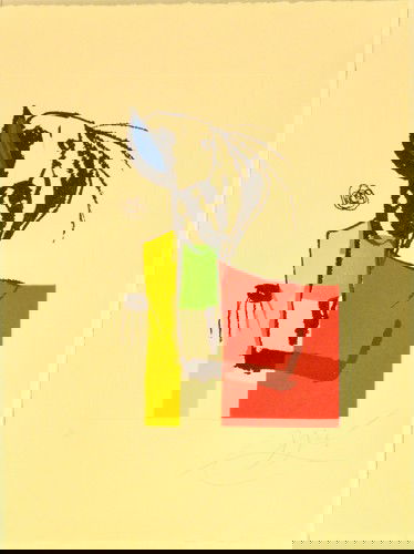 Joan Miro Etching Aquatint Signed & Numbered: ARTIST - Joan Miro TITLE - Chauteu de Rue IV