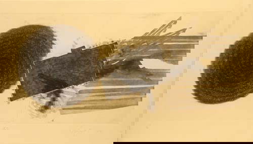 James Rosenquist Etching Pencil Signed & Numbered: ARTIST - James Rosenquist TITLE - Driver's Lane State 2