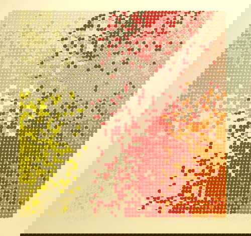 David Roth Serigraph Pencil Signed & Numbered: ARTIST - David Roth TITLE - Red White Grey