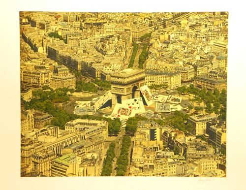 Doug Webb Lithograph Pencil Signed & Numbered: ARTIST - Doug Webb TITLE - Lost in the Shuffle