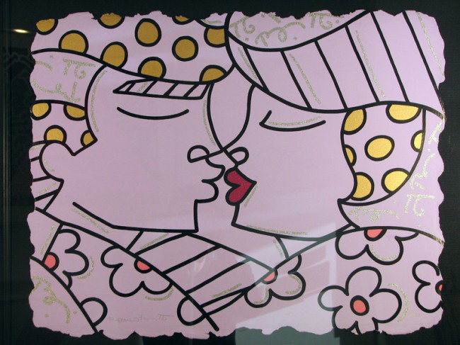 Romero Britto Serigraph Pencil Signed & Numbered: ARTIST - Romero Britto TITLE - You are Wonderful