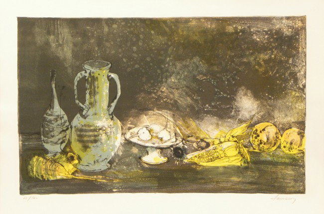 Jean Jansem Lithograph Pencil Signed & Numbered: ARTIST - Jean Jansem TITLE - Still Life