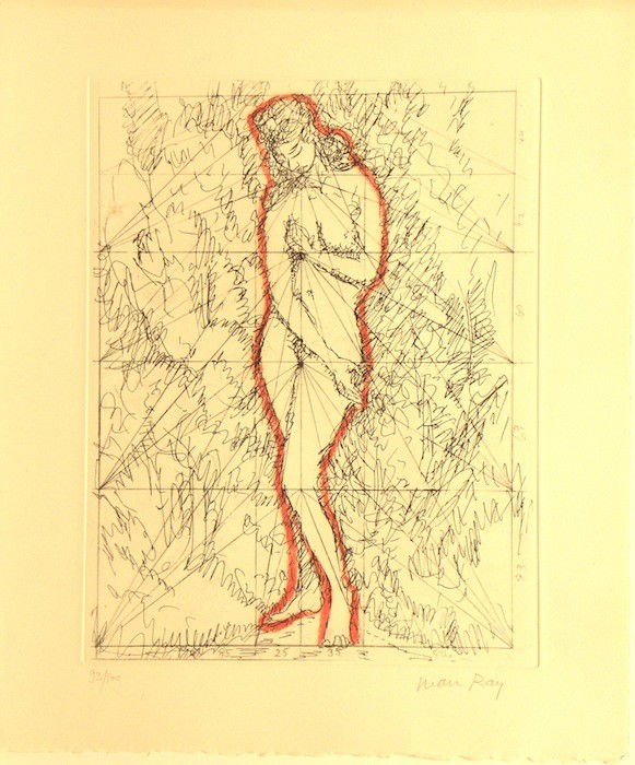 Man Ray Etching Signed & Numbered: ARTIST - Man Ray TITLE - Opus