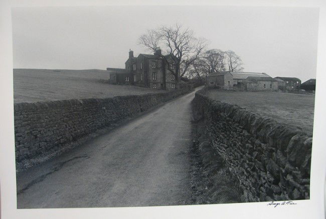 George Tice Photograph Signed Edition of 20 piece: ARTIST - George Tice TITLE - En Route To Wycoller Hall DATE - 1990