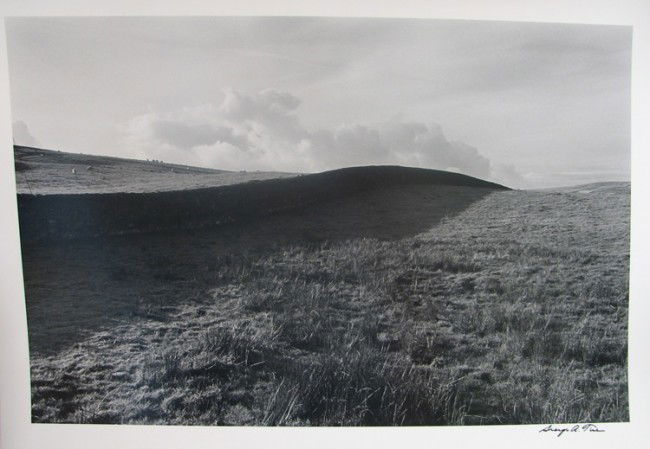 George Tice Photograph Signed Edition of 20 piece: ARTIST - George Tice TITLE - Stone Wall, Haworth Moor DATE - 1990