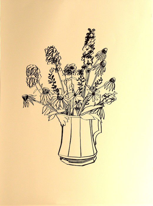 Tom Wesselmann Screenprint Signed & Numbered: ARTIST - Tom Wesselmann TITLE - Country Bouquet for Tammy MEDIUM - Silkscreen DATE - 1989