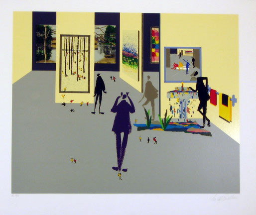 Leo Poscillico Serigraph Pencil Signed & Numbered