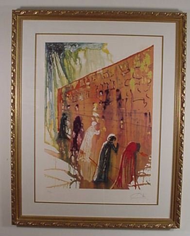 Dali Wailing Wall Hand Signed & Numbered