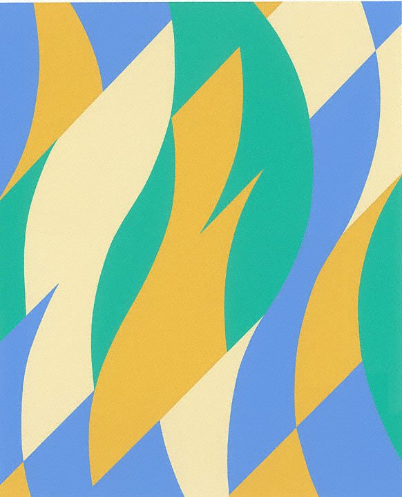 Bridget Riley Silkscreen Pencil Signed & Numbered: ARTIST: Bridget Riley TITLE:Fold MEDIUM: Silkscreen DATE:2004 SIGNED: Pencil Signed - Bottom Right NUMBERED: Pencil Numbered from an edition of 250 pieces - Bottom Left DIMENSIONS: 17 1/2 X 15 in. CON