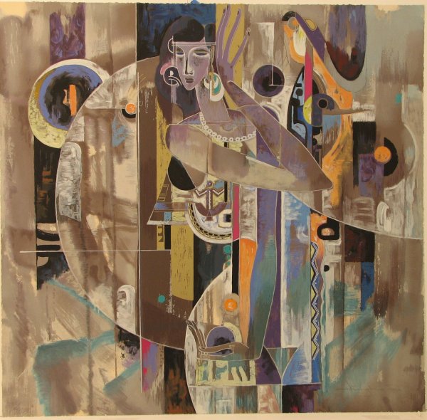 Jiang Hua Su Serigraph Pencil Signed & Numbered
