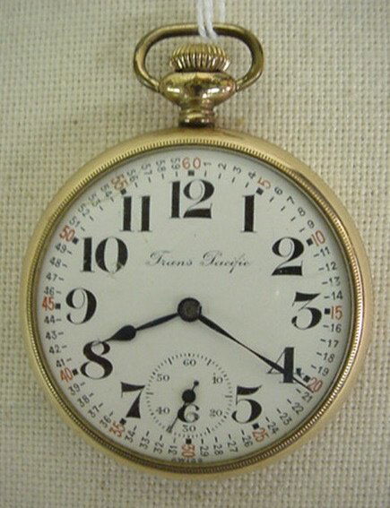 Trans pacific pocket watch cheap