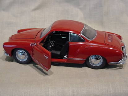 Franklin Mint 1/24 Scale 1967 Volkswagon Karmann: Die Cast model