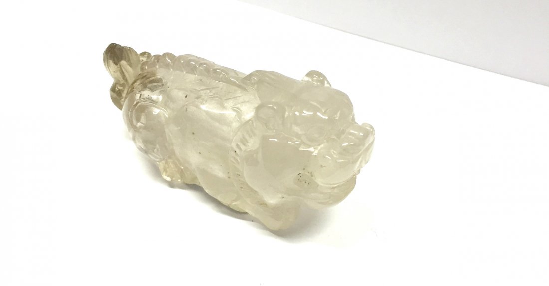 Chinese crystal rock snuffbox (1 of 1)