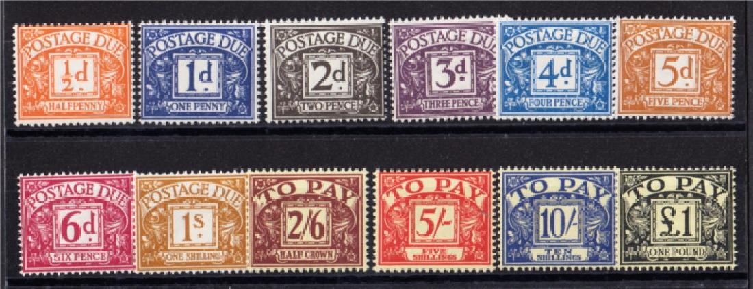 1959-63 set Mint (except 1½d). SG D56-68 (except D58) (1 of 1)