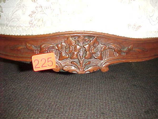 Antique couch and chair - 4