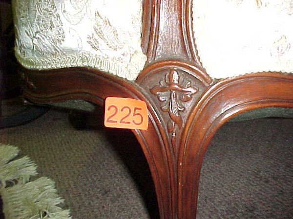Antique couch and chair - 5