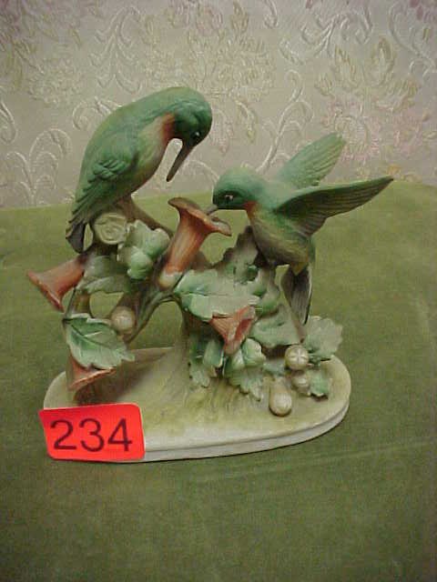 Lafton China 2 Humming bird figurine