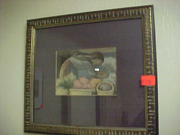 Set of Aztec styled prints by Diega Rive (1 of 4)