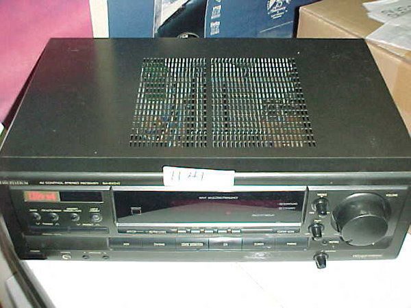 Technics SAEX510 surround sound receive: Technics SAEX510 surround sound receiver 120 Watts x4, 5 speaker with remoteCondition: GoodWeight: 21 LBS 16.5x10.5x5.5 inches