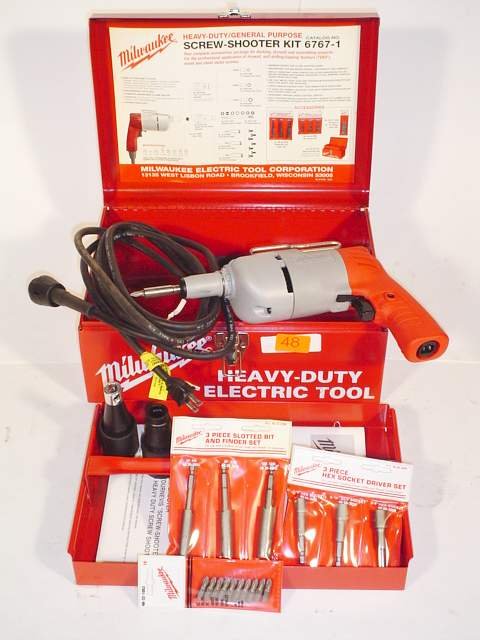 Milwuakee heavy duty screw-shooter kit