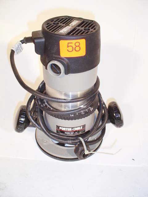 58: Porter Cable router Model 1001T2