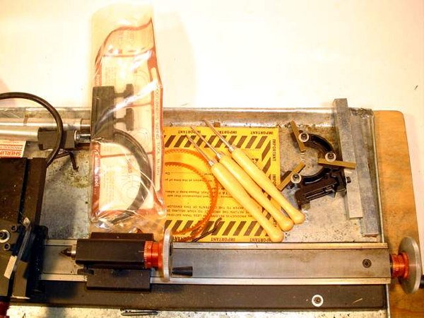 Sherline series 4400 lathe, w/accessories - 6