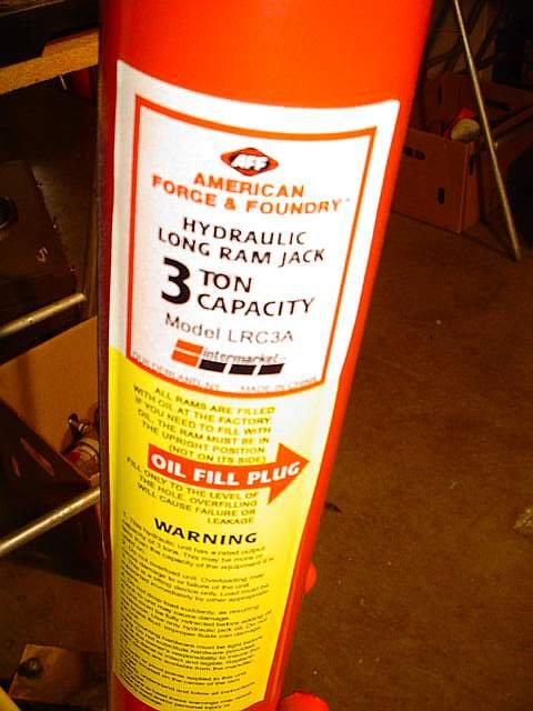 American Forge & Foundry hydraulic ram ja - 3