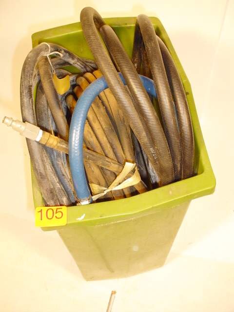 3 Air Hoses and one Washer hose