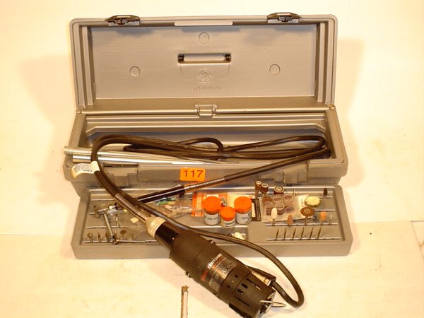 Sears Craftman flex shaft toolwith bits