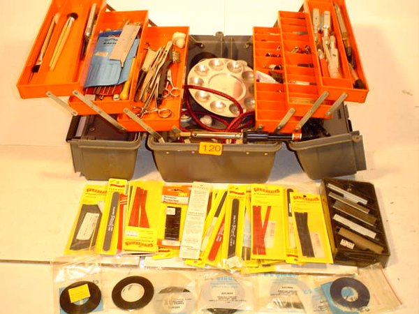 Tool box with misc. tools