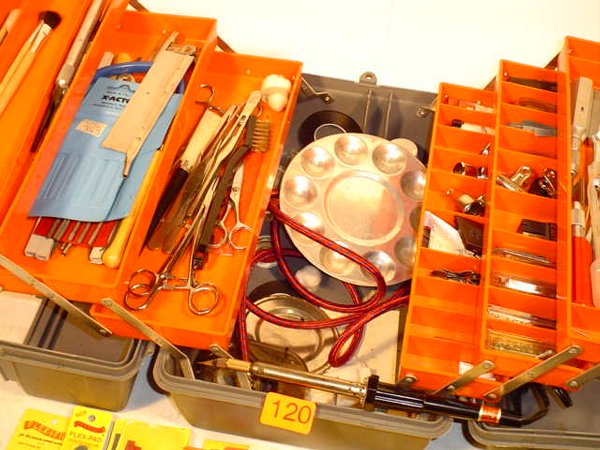 Tool box with misc. tools - 2