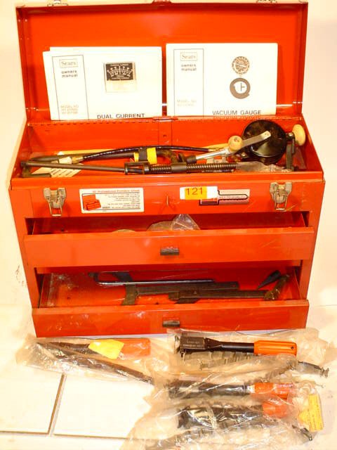 Tool box with misc. tools
