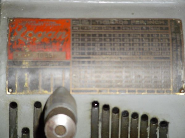 Logan lathe model 1955 - 5