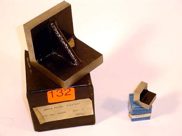 2 Angle plates,1/1/1and 3/3/3