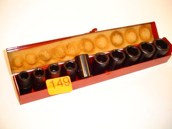 National 11 piece metric socket set 11mm