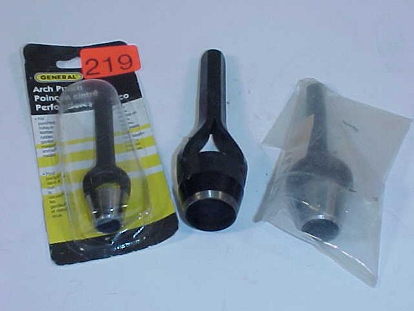 Arch punches, 6 large punches