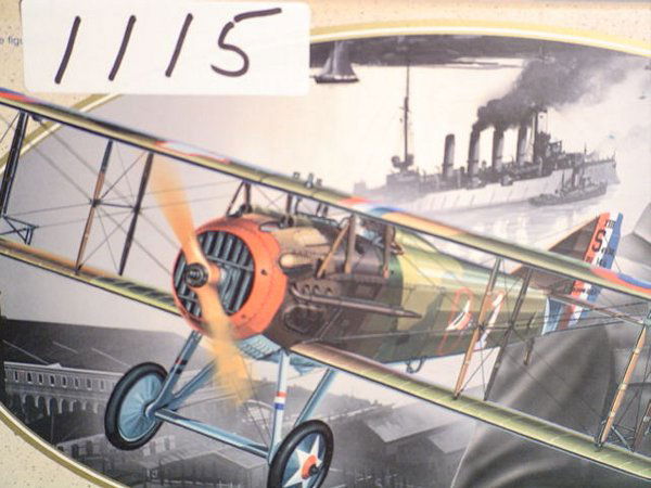 Model Kit DML SPAD 13 & Rickenbacker: DML SPAD 13 & 1/12 E. V. Rickenbacker Bust, Scale 1:48, Kit #5904 Condition: Complete in box Shipping: Our zip code is 95125. You can calculate your own shipping charges via UPS using 2 pounds and add