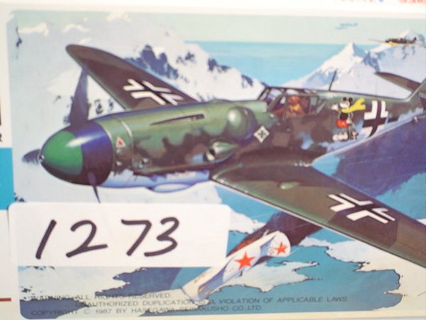 Model Kit Hasegawa Messerschmitt Me109G